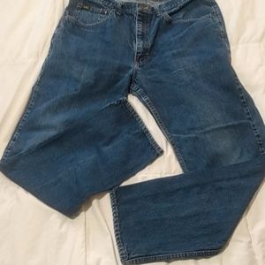 Lee's straight leg jeans blue denim W 36 L 32